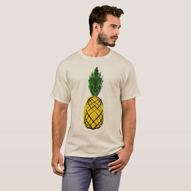 Ananas T Shirt (Hel framsida)
