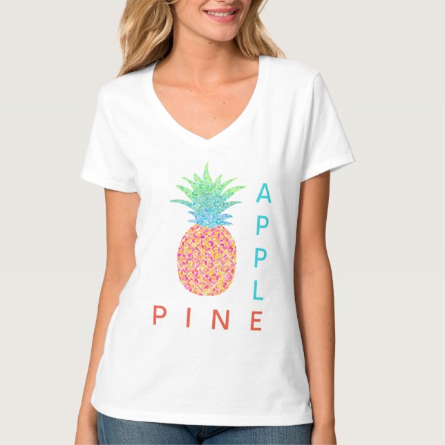 Ananas T-Shirt (Framsida)
