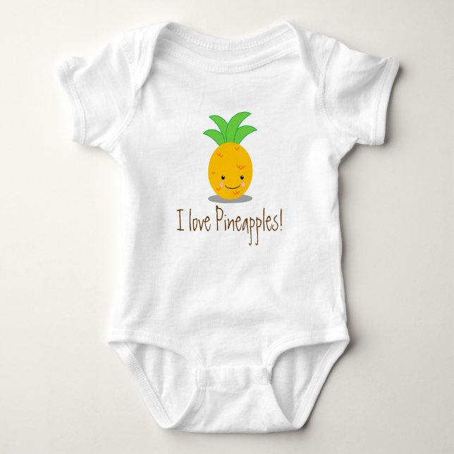 Ananas T-shirt (Framsida)