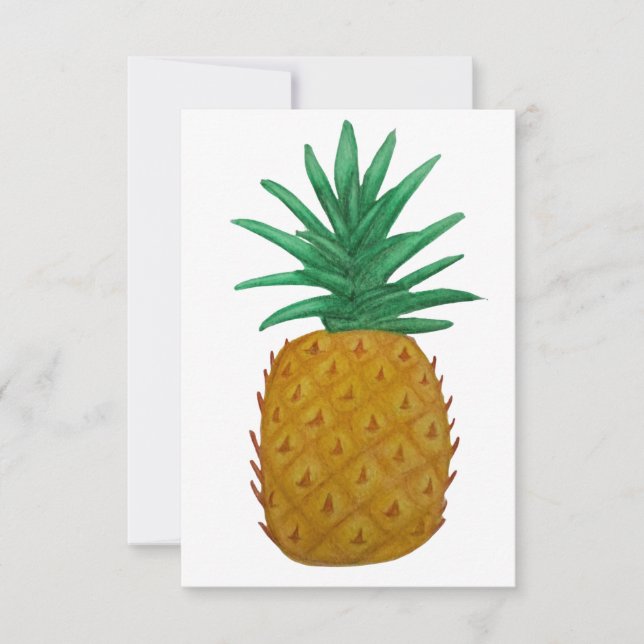 Ananas Tack Kort (Framsida)