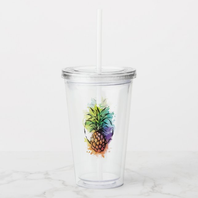 Ananas Take Away Mugg (Framsida)
