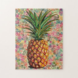 Ananas Teckning Pussel