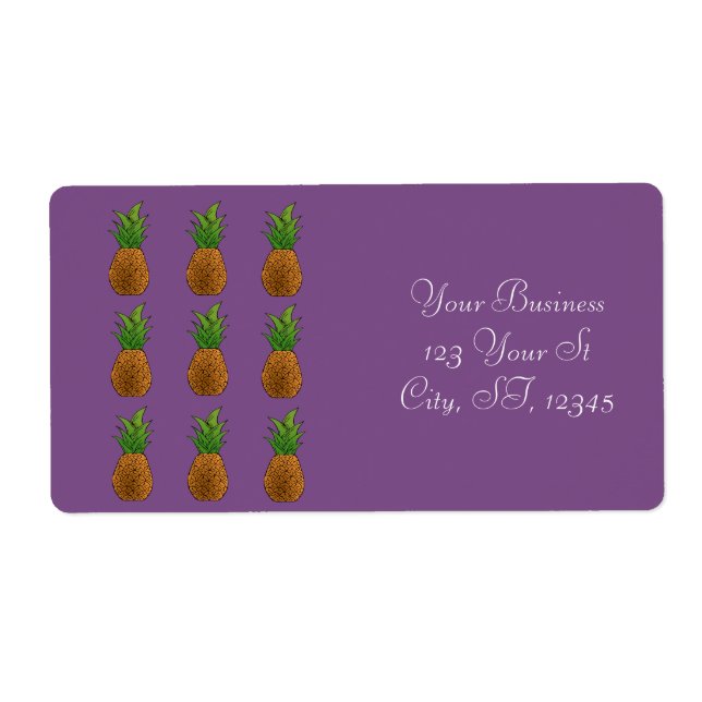 Ananas Thunder_Cove Fraktsedel (Framsidan)