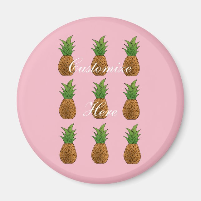 Ananas Thunder_Cove Magnet (Framsidan)