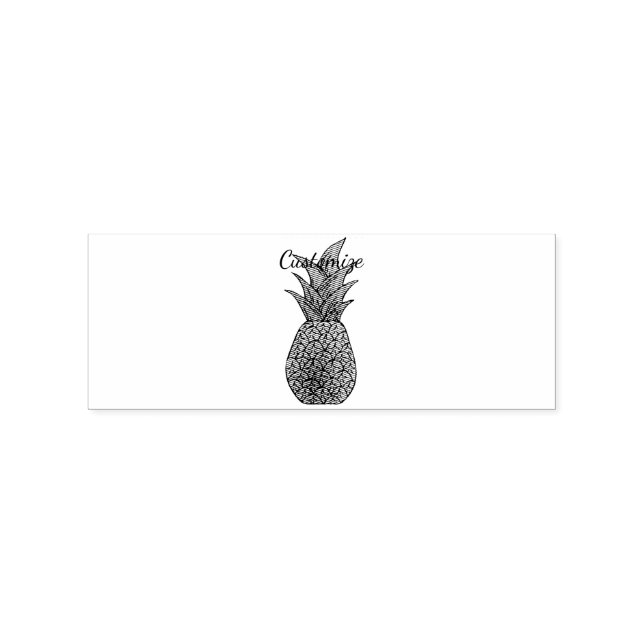Ananas Thunder_Cove Stämpel (Tryck)