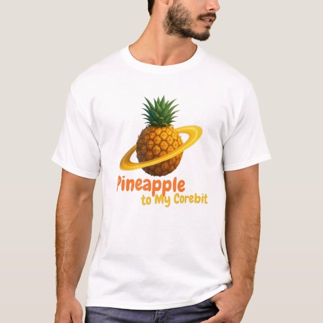 Ananas till min Corebit T Shirt (Framsida)