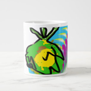 Ananas torrt jumbo mugg