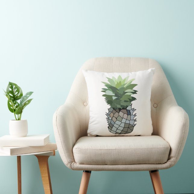Ananas Tropisk Frukt Ananas Kudde (Stol)