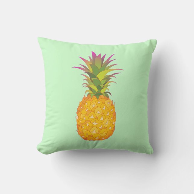 Ananas - Tropisk Kudde (Framsida)