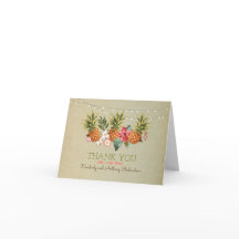 ananas tropisk strand bröllop tack