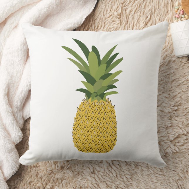 Ananas Tropiska fruktdesign Kudde (Filt)