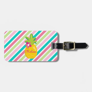 Ananas Tropiska Personligen Bagagebricka