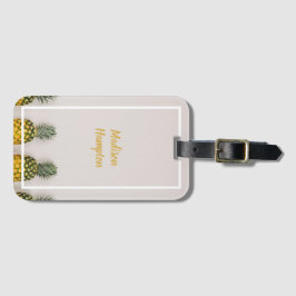 Ananas Tropiskt med Namn Bagagebricka