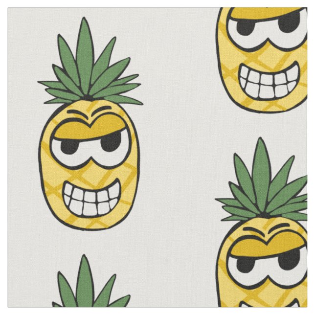 ananas tyg (Närbild)