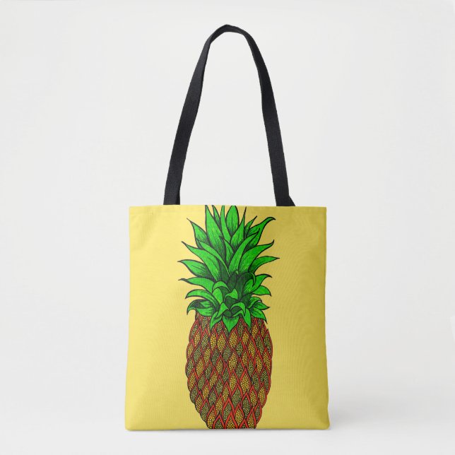 Ananas Tygkasse (Framsida)