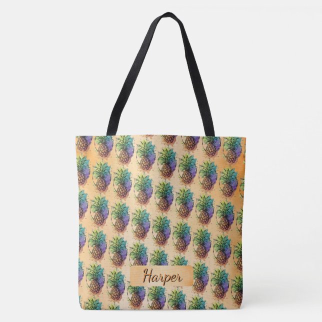 Ananas Tygkasse (Framsida)