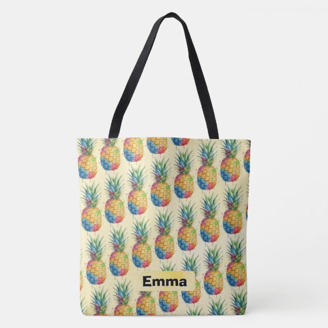 Ananas Tygkasse (Framsida)
