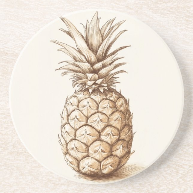 Ananas  underlägg (Framsidan)