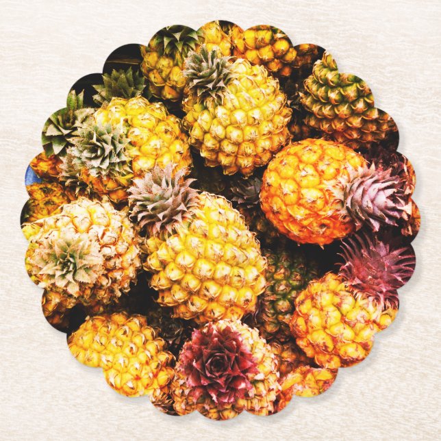 Ananas Underlägg Papper (Framsida)