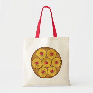 Ananas upp och ned Cake Cherries Baking Dessert Tygkasse