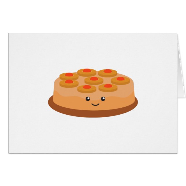 Ananas upp- och nedkummel OBS kort (Framsidan Horizontal)