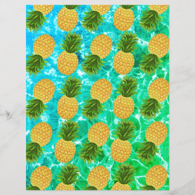 Ananas Vatten Pappra Lakan (Framsida)