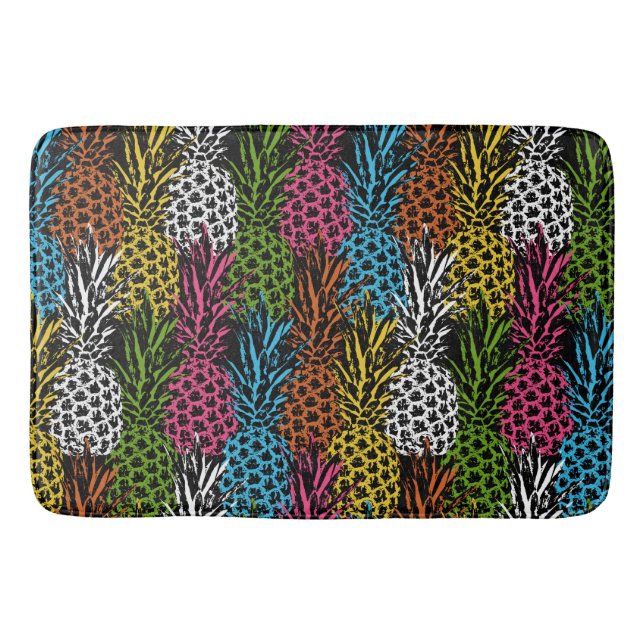 Ananas Vild och Söt Badrumsmatta (Framsidan)