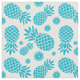 Ananas vit och din egen färg anpassningsbar mönste tyg