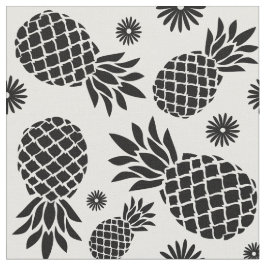 Ananas vit och din egen färg anpassningsbar mönste tyg