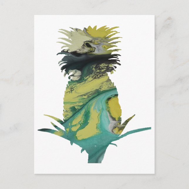 ananas vykort (Framsida)