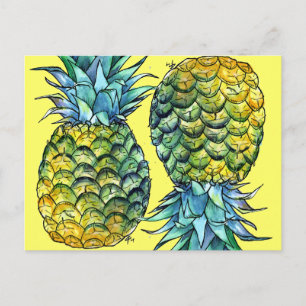 Ananas Vykort