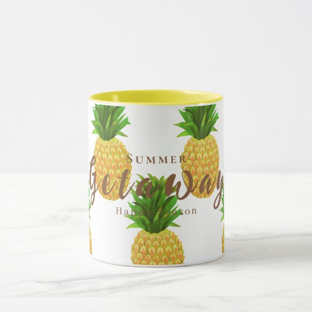 Ananas White Mugg (Center)