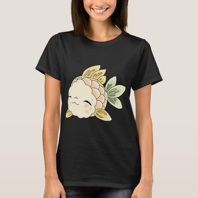 Ananasfisk T Shirt (Framsida)