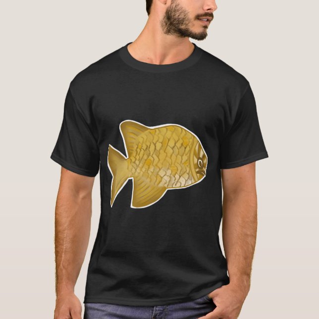 Ananasfisk T Shirt (Framsida)