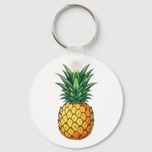 Ananasfrukt Nyckelring