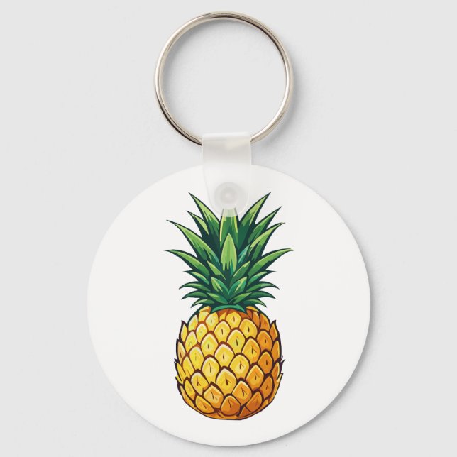 Ananasfrukt Nyckelring (Framsida)