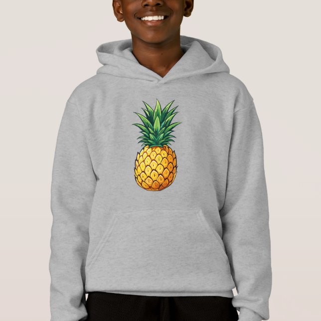 Ananasfrukt T Shirt (Framsida)