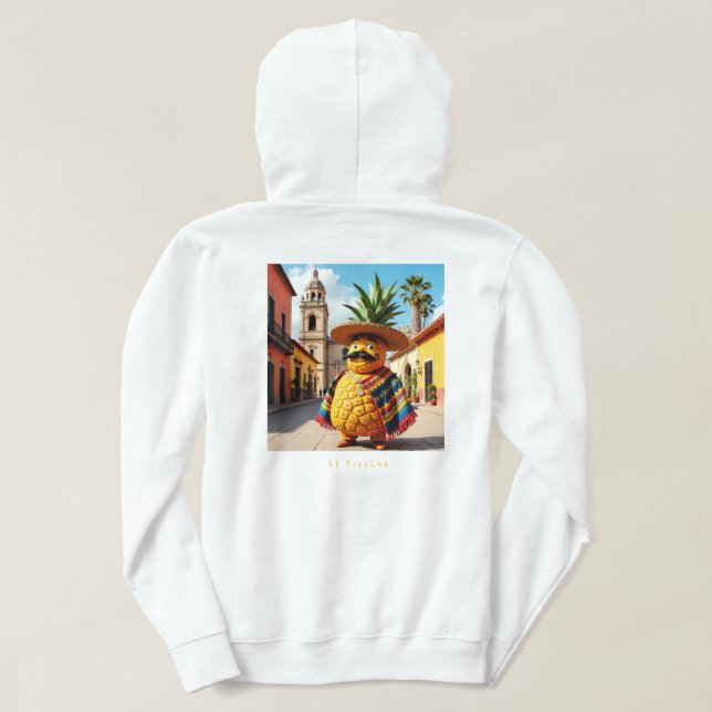 Ananasimperium - El PineCho Hoodie (Design baksida)