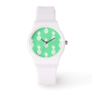 AnanasMintmönster Armbandsur
