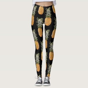 Ananasmönster Leggings