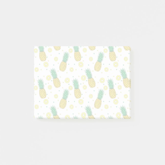 Ananasmönster Post-it Block (Framsida)