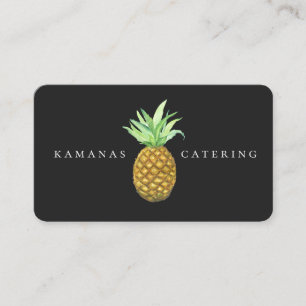 Ananasöcatering Visitkort