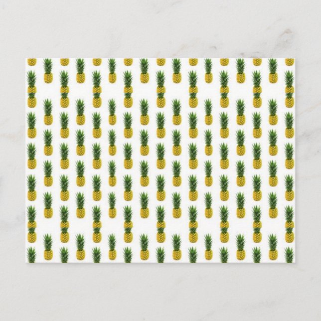 Ananassakort Vykort (Framsida)