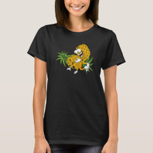 Ananassaswinger par upp och ned med swinging Lif T Shirt