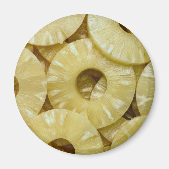 Ananasskivor Magnet (Framsidan)