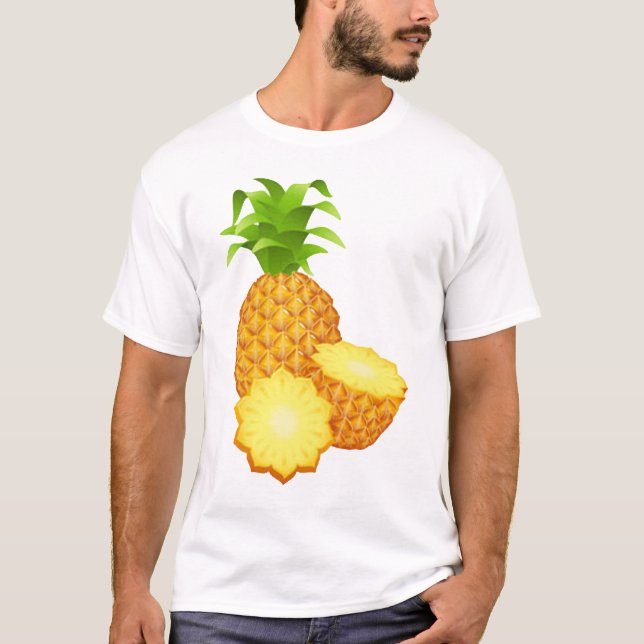 AnanasT-tröja Tee Shirt (Framsida)