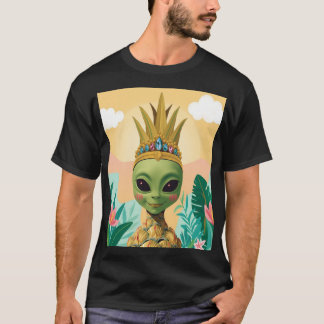 Ananasutomling – Tropisk Rollig Fruktkonst T Shirt