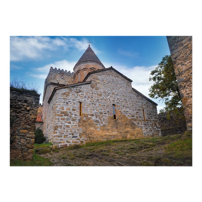 Ananuri-kyrkan, Georgien Fototryck (Framsidan)