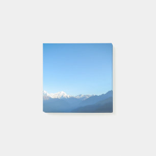 Anapurna Mountain Range Nepal Scenary Photography Post-it Block