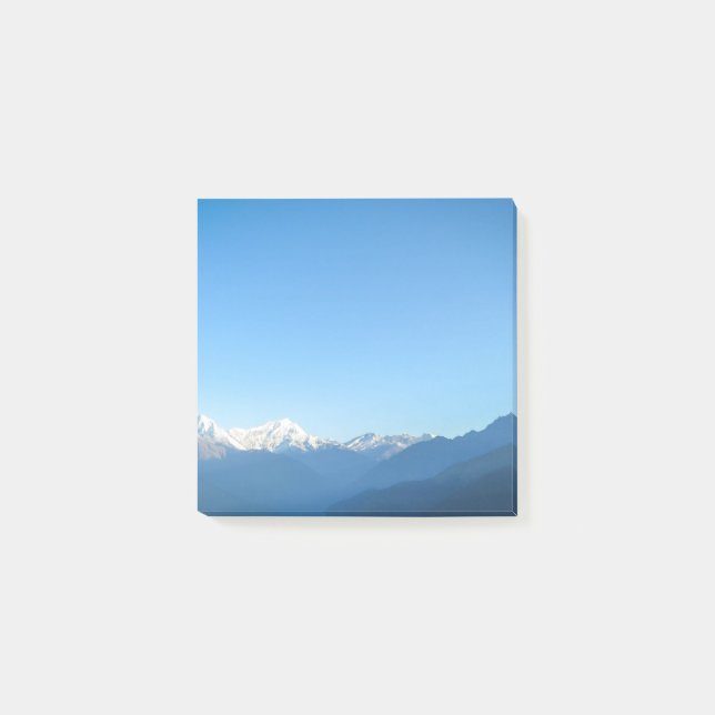 Anapurna Mountain Range Nepal Scenary Photography Post-it Block (Framsida)